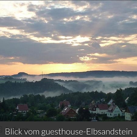 Guesthouse Elbsandstein App. Bastei Rathmannsdorf Екстер'єр фото